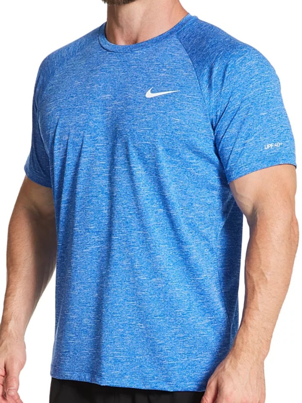 NIKE SWIM DRI FIT UPF T SHIRT SURFER UV 40+ SWIMMER DIVER SCUBA DIVING SURFING X